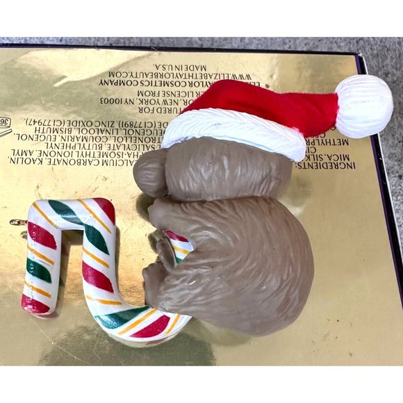 VTG Hallmark Child's Fifth Christmas Ornament 1991 Teddy Bear Years Koal… - Picture 5 of 12
